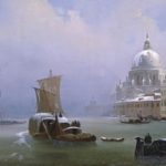 Ippolito Caffi - Venezia con la neve