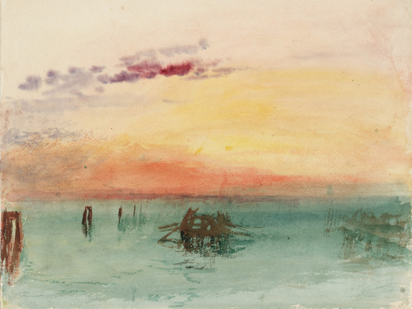 TURNER A ROMA77519-J_M_W_Turner_venice-looking-across-the-lagoon-at-sunset-1840